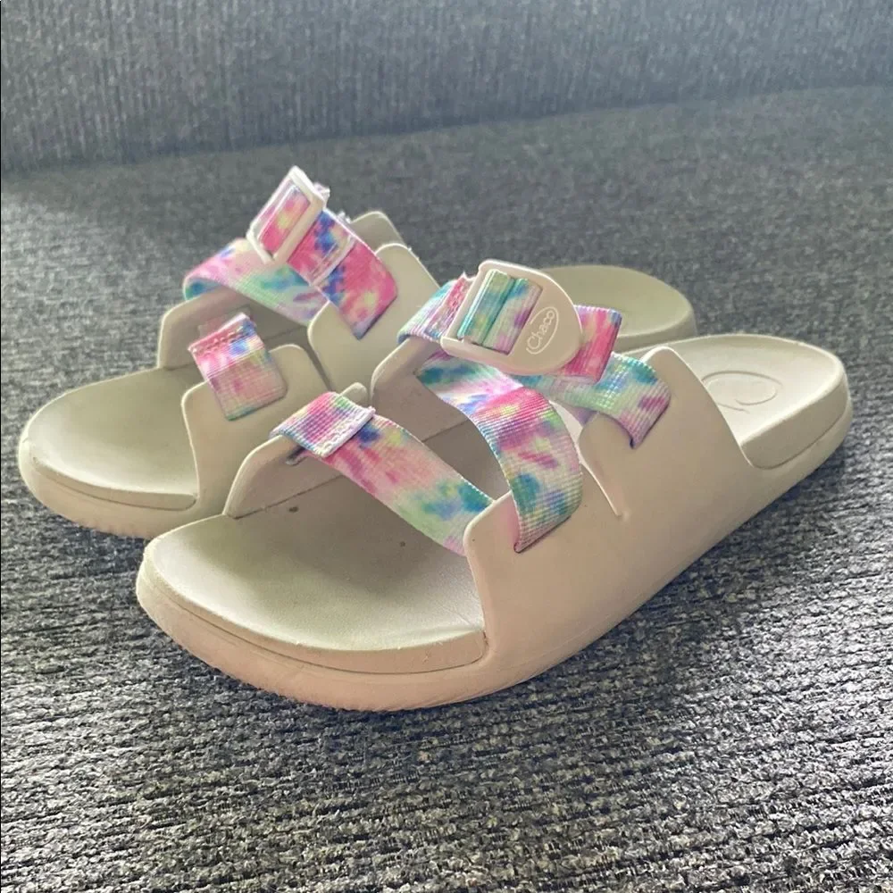 Chaco Tie Dye Slide Sandals